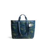 Alligator Idyll Tote Bag — lightweight tote with twin shoulder handles, shown on white
