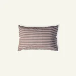 Brown Indigo Silent stripes Body Pillow Cover