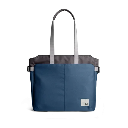Charcoal-Deep Sea Key Tote Bag