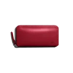 Crimson Red Vegan Leather Women's Classic Wallet | Online Shopping | Kuwait UAE Saudi