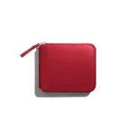 Get Amazing Vegan Zip Wallet for women - Crimson Red | Online Shopping | Klippik Kuwait UAE Saudi