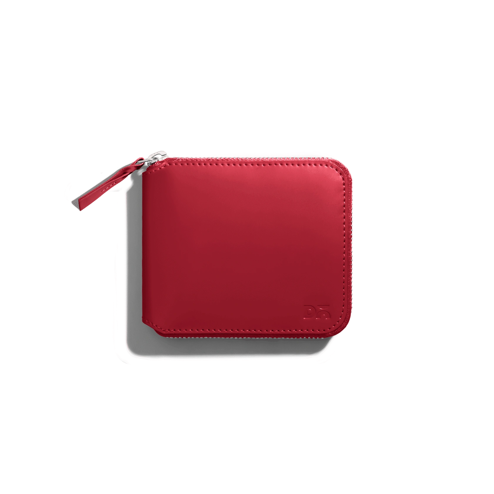 Crimson-Red-Vegan-Leather-Zip-Wallet-view Get Amazing Vegan Zip Wallet for women - Crimson Red | Online Shopping | Klippik Kuwait UAE Saudi