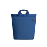 Lagoon Pivot Carrypack front view — DailyObjects Marine Weave recycled-nylon daypack