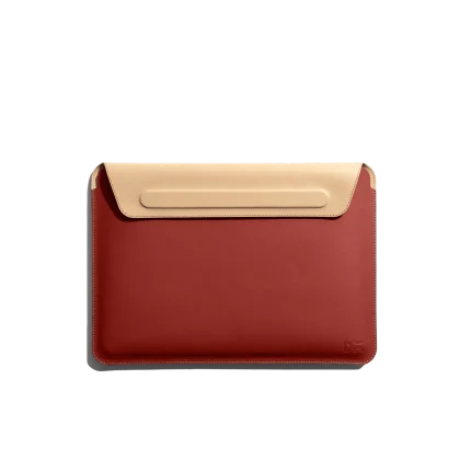 Terracotta Red SnapOn Envelope Sleeve For Macbook Pro | Online Shopping | Klippik.com | Kuwait UAE Saudi