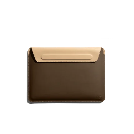 Walnut Brown SnapOn Envelope Sleeve For Macbook Pro | Online Shopping | Klippik.com | Kuwait UAE Saudi