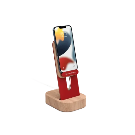 Mount Adjustable Phone Stand - Red | Klippik Platform Collection | Kuwait UAE Saudi