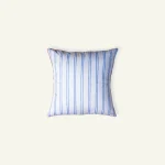 Pale blue Red Muted layers Body Cushion Cover