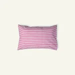 Pink Green Silent stripes Body Pillow Cover