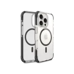 Reflex MagSafe Shield Case Cover For iPhone 16 Pro Max shown front and back at an angle on white, with the MagSafe ring visible