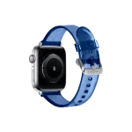 Smurf Blue Clear Apple WatchBand | Online Shopping | Klippik Kuwait UAE Saudi
