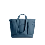 Space Blue Idyll Tote Bag — lightweight tote with twin shoulder handles, shown on white