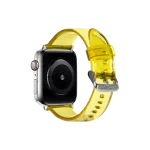 Spongebob Yellow Clear Apple WatchBand | Online Shopping | Klippik Kuwait UAE Saudi