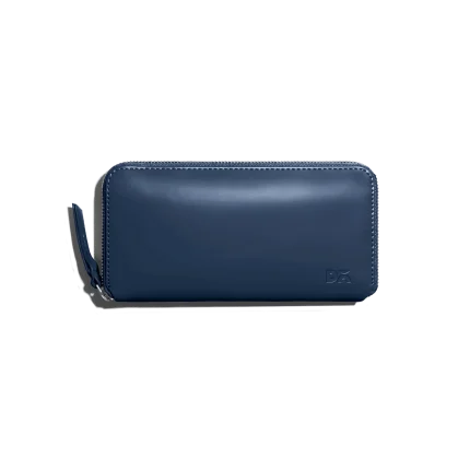 Ultramarine Blue Vegan Leather Women's Classic Wallet | Online Shopping | Kuwait UAE Saudi