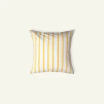 Yellow Indigo Muted layers Body Cushion Cover