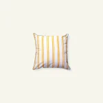 Yellow Indigo Muted layers Body Cushion Cover