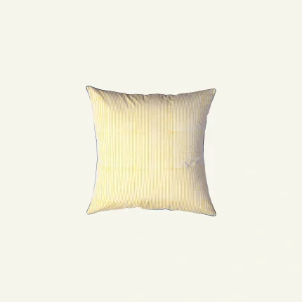 Yellow Indigo Pure stripes Body Cushion Cover