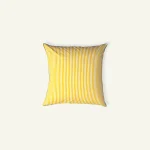 Yellow Indigo Silent stripes Body Cushion Cover