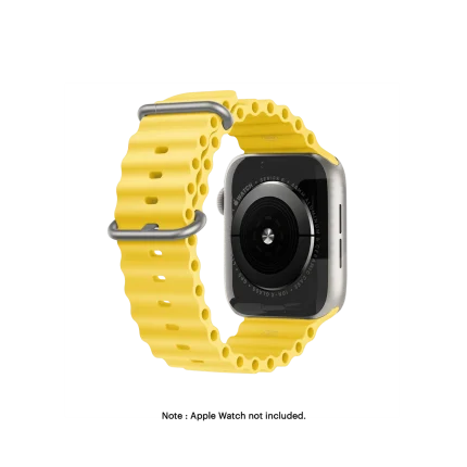 Yellow Plunge Apple WatchBand | KlippiK | Shop Online | Kuwait UAE Saudi