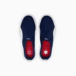 Enhanced Canvas Slip On – Wavey Blue – 10 - Image 6